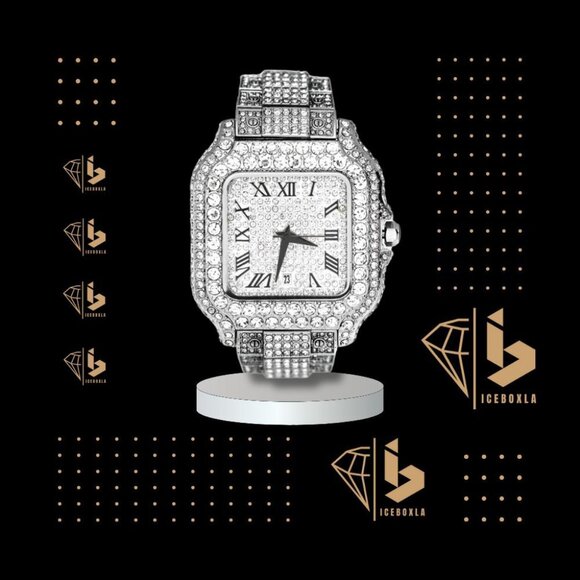 NAPOLI Luxury Watch – Refined Stainless Steel Timepiece with Date Display - Picture 1 of 1
